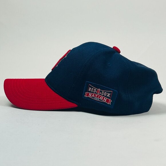 Melonwear MLB Boston Red Sox Nation 2014 Hook & Loop Blue/Red Baseball Hat - Picture 3 of 7